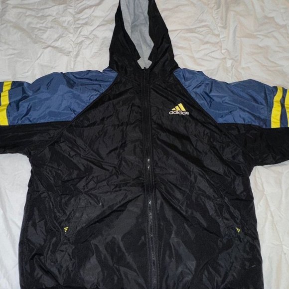 adidas Other - Adidas Multicolor Hooded Jacket Mens Size L